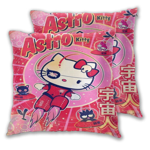 Hello Kitty örngott 2-pack – 50 x 50 cm polyester 1