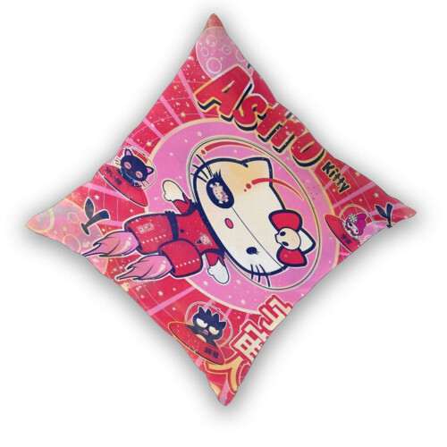Hello Kitty putetrekk, pakke med 2 – 40 x 40 cm polyester 2
