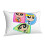 Powerpuffpinglorna sammet örngott 20x30 tum 2