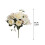 Bouquet di orchidee artificiali per matrimoni e decorazioni per la casa. 3