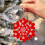 Christmas snowflake ornament plastic white 5-pointed star 4