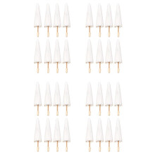 32PCS Paper Parasol Wedding Umbrella Party Favor 30cm Bamboo Umbrellas for Bridal Shower Centerpieces Photo Props