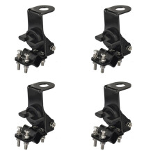 4X Antenna per Radio Mobile CB per Veicoli, Supporto per Specchio, Paraurti, Portapacchi, Supporto per Asta, Staffa Fissa per Auto, Camion, Radio CB