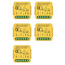 5X Tuya Zigbee Curtain Module Connected Roller Shutters Blind Motor Life APP Works with Alexa