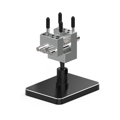 2X 2in1  Portable Table Vise, Micro-Bench Vise for Model Building Precision Clamp Scale Model Fixing Tool DIY 1