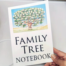 (Blue cover 1 pack) 2023Family Tree Notebook - Memories Of Ancestors
