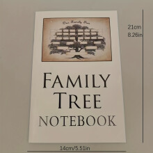 (Old cover  1 set) 2023Family Tree Notebook - Memories Of Ancestors