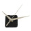 Quartz Wall Clock Movement Quiet Non-Ticking 1 Pack 1