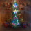 LED Christmas window lights battery powered 20 LED 6