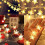 Star and Pentagram String Lights Waterproof Battery Remote 4