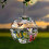 Solar Butterfly Hanging Ball Lamp 10cm 1
