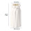 Milky White Shatterproof Plastic Vase 1pc 3