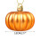 Orange Mini Pumpkin Ornaments Fall Decor 36 Pcs 2