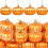 Orange Mini Pumpkin Ornaments Fall Decor 36 Pcs 3
