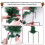Lssam Lighted Artificial Christmas Urn Filler 1 pc 5