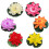 Flor de lótus artificial para aquário e lago 4