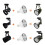 Washranp PAR30 LED spotlight E27 base 35W 360 rotation 4