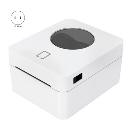9250 Thermal Label Printer Express Waybill Shipping Printer Barcode QR Code Sticker Printer 25-104mm USB  US 1