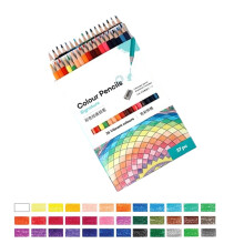 Wooden Oil Based Colored Pencils Set For Kids-36 colors