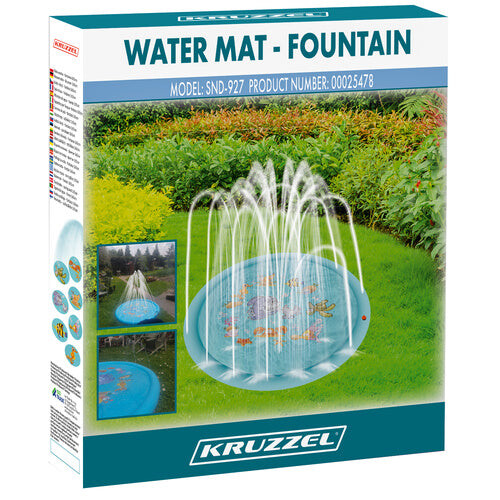Wassermatte - Brunnen 165cm Kruzzel 25478 2