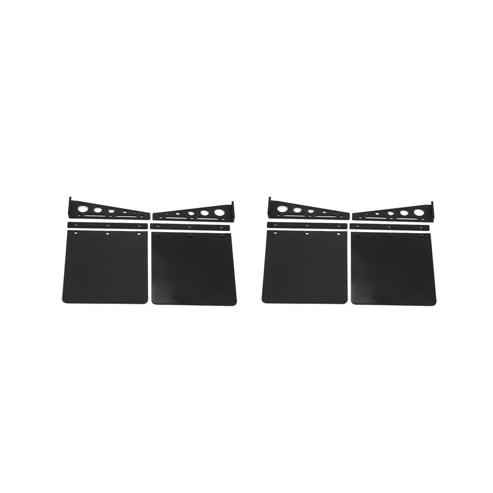 2 Pair Mud Flaps Decoration For 1/14 Rc Truck Tractor Trailer Car Tipper Diy Upgrade Parts 4714140313406