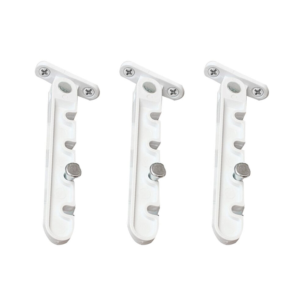 3X New Window Limiter  Position Stopper Casement Wind Brace Home Security Door Windows Sash Lock Child Safety