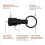 18PCS Bit Holders Keychain, 1/4 Inch Hex Shank Bit Holders, Quick-Change Design for Nut Driver, Screwdriver & Drill Bits 4