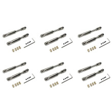12x MN78 Metal Drive Shaft CVD Driveshaft with 3mm to 4mm Shaft Sleeve for MN78 MN-78 MN 78 1/12 RC Car Upgrade Parts