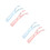 4Pcs Refillable Floss Handle Holders Non-Slip Grip Assorted Colors 1