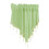 Beaded Triangle Sheer Valance Curtains 51x24 in 2