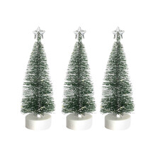 Mini LED Christmas Tree Lights, Warm White, 10-Light Copper