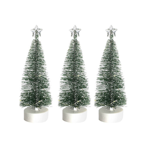 Mini LED Christmas Tree Lights, Warm White, 10-Light Copper