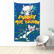 Pinky és az agy animációs poszter fali dísz, 1 darab