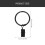 50pcs Black Stainless Steel Curtain Clips 2