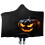 Halloween-teppe med hette for barn, dobbelt lags lur 2
