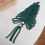 Christmas Tree Tapestry Wall Hanging, Cotton, 35x22cm 4