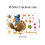 Stickers muraux d'automne Citrouille Dinde Feuille d'érable 12 pièces 4