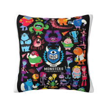 Monsters University Plush Pillowcase with Zipper