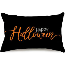 Poszewki na poduszki na Halloween, 12x20 cali, poliester