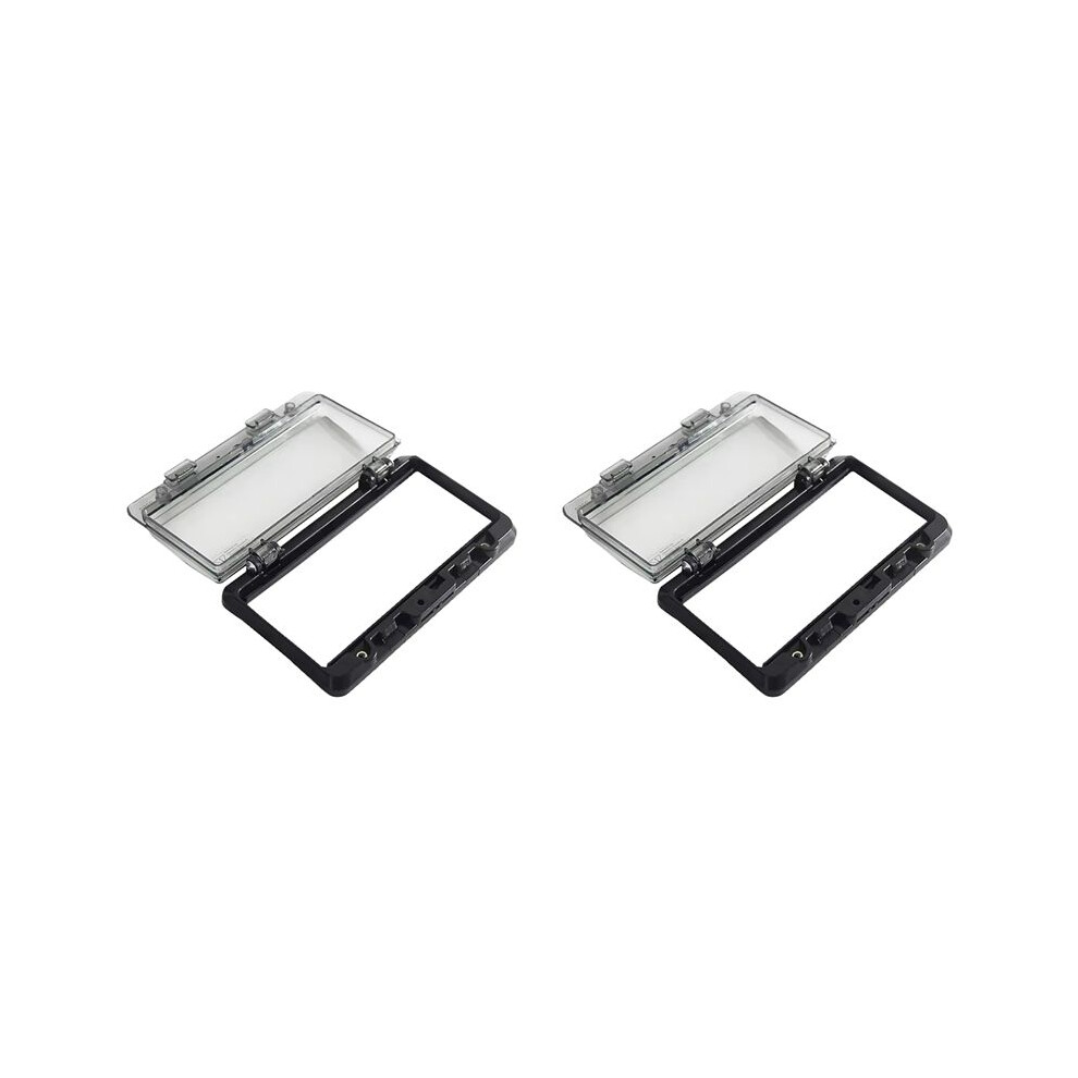 2X Car Rear Air Conditioning Panel Anti Kick Cover For H9 2024 2025 Air Conditioning Protection Accessories 6033290900105