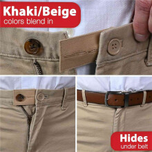 Button Extender for Pants Waist Extenders for Pants for Men and Women (12-Piece Multiple Styles) Jeans Button Extender