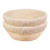 4PCS Bread Proofing Basket Cloth Cover Combination, Bread Protection Basket, Baking Bowl for Sourdough Fermentation 2