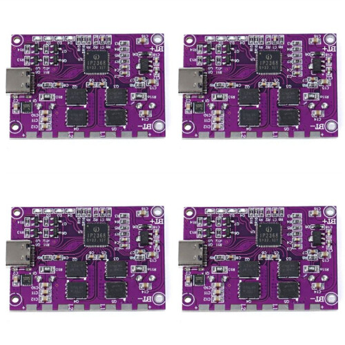 4X IP2368 Bidirectional 100W Fast Charging Module Buck-Boost Type-C Interface 4S Lithium Battery Fast Charging Board