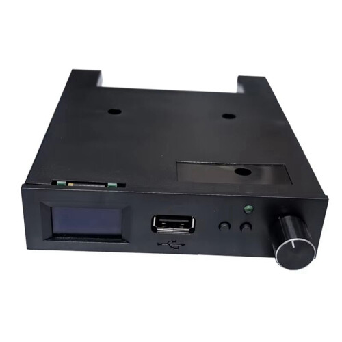 10X SFRM44-U100LQD-435 Floppy Drive Emulator with OLED Screen & Rotary Encoder Flash Floppy Drive 1