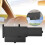 2X Car Sun Visor Extender Sunshade Extension Board Shield Blocker Front Side Window Shade Anti Glare Sun Visor Extender 3