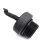 2X Dust Plug Attach with Rope Diving Dust Cap for Scubas Tanks Valves End Cap Diving Dust Cap Dive Accessory Black 7