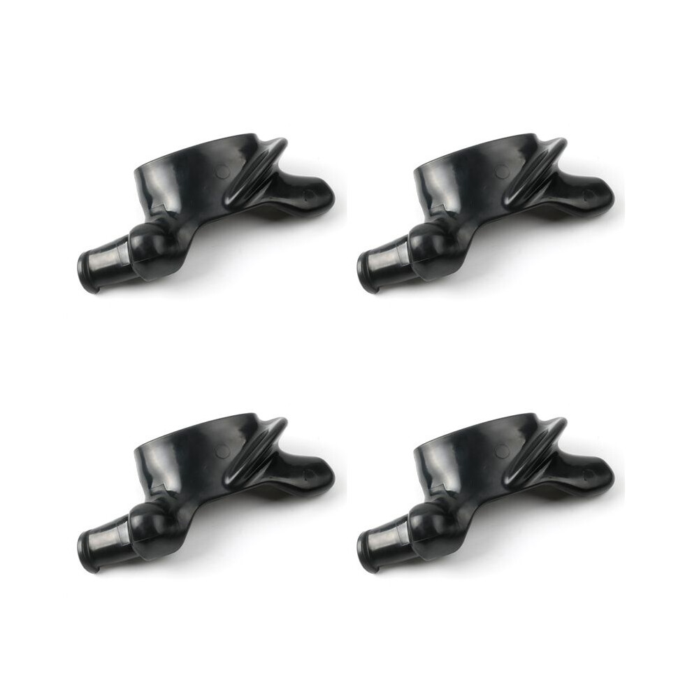 4X Wing Style Plastic Duckhead. Mount/Demount Part Number 4-120129B. For Corghi, Hunter Tcx,Mts Tire Changers Black 4713612701581
