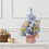 Mini Christmas Tree Bottle Brush Pine with Wooden Base 5