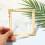 Nordic Style Resin Photo Frame 11.5 cm Square 5