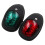 8X Navigation Light LED Boat Side Light Signal Light Signal Warning Light Yacht Light Black 2